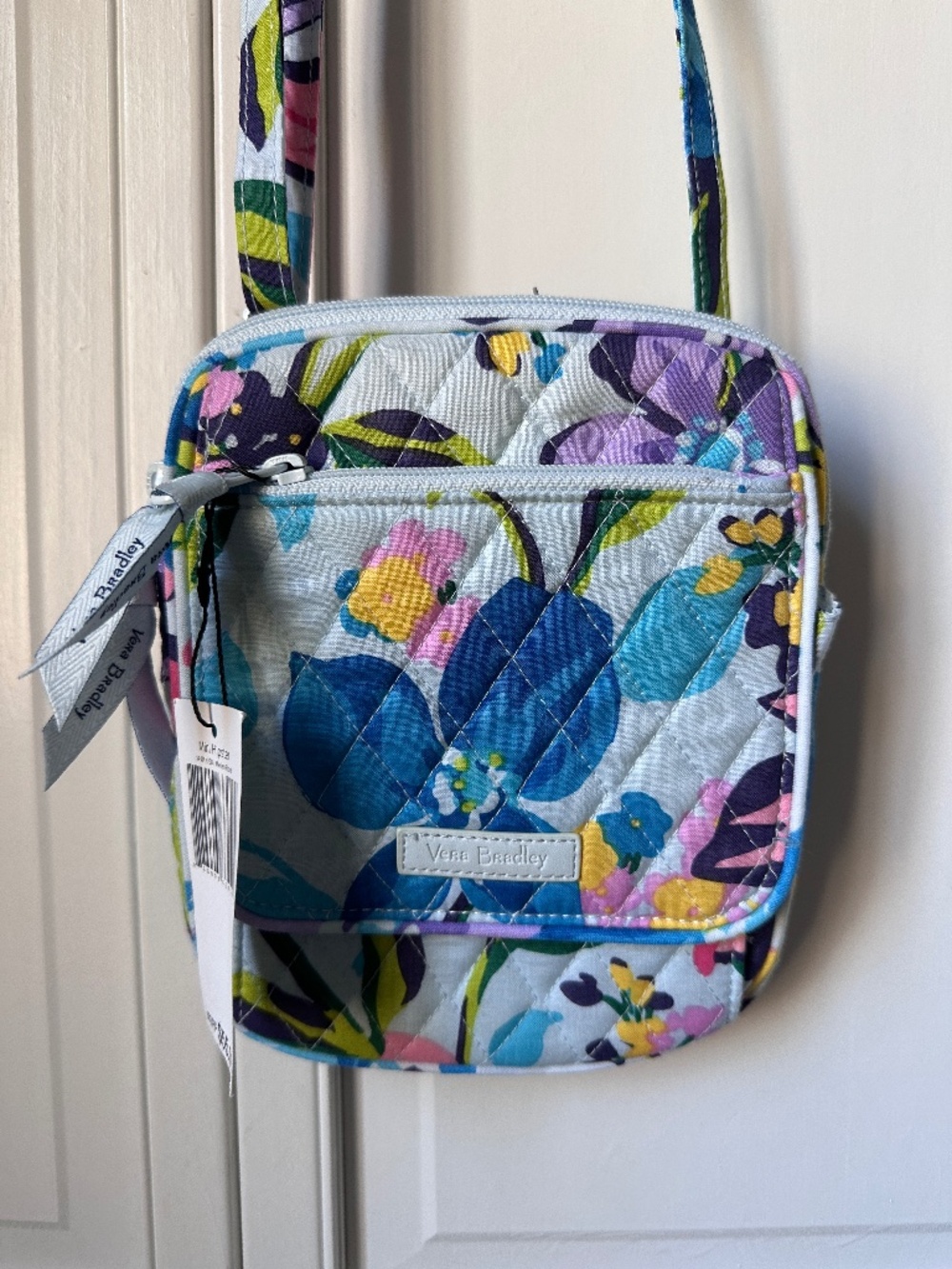 NWT Vera Bradley Mini Hipster Crossbody Marian Floral Quilted Cotton